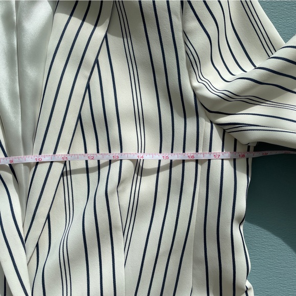 Frame stripe blazer Jacket - Picture 6 of 9